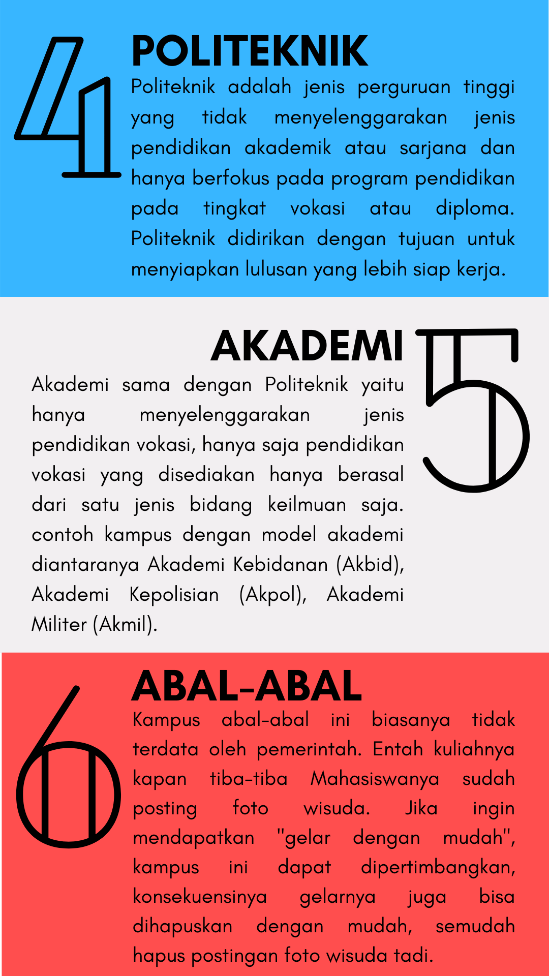 jenis perguruan tinggi