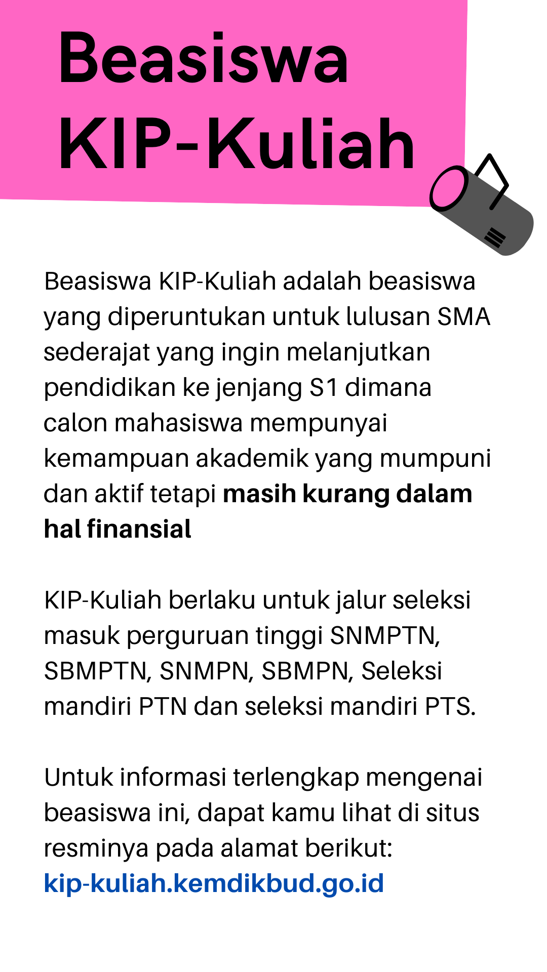 panduan kuliah gratis