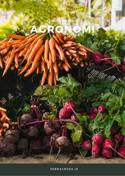 Jurusan Agronomi.