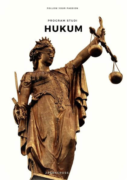 Jurusan Ilmu Hukum.